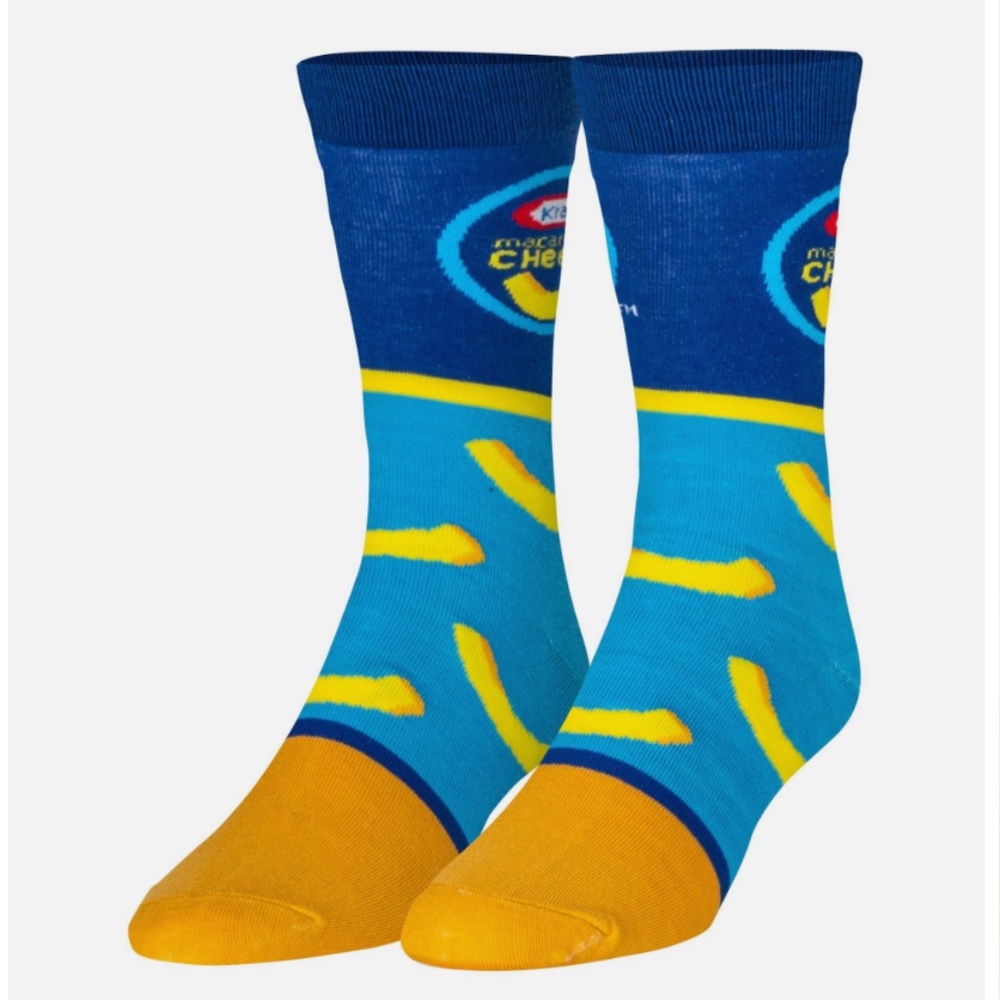 Kraft Mac and Cheese Novelty Socks